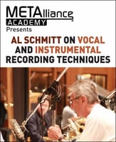 Al Schmitt on Vocal and Instrumental Recording Techniques book cover